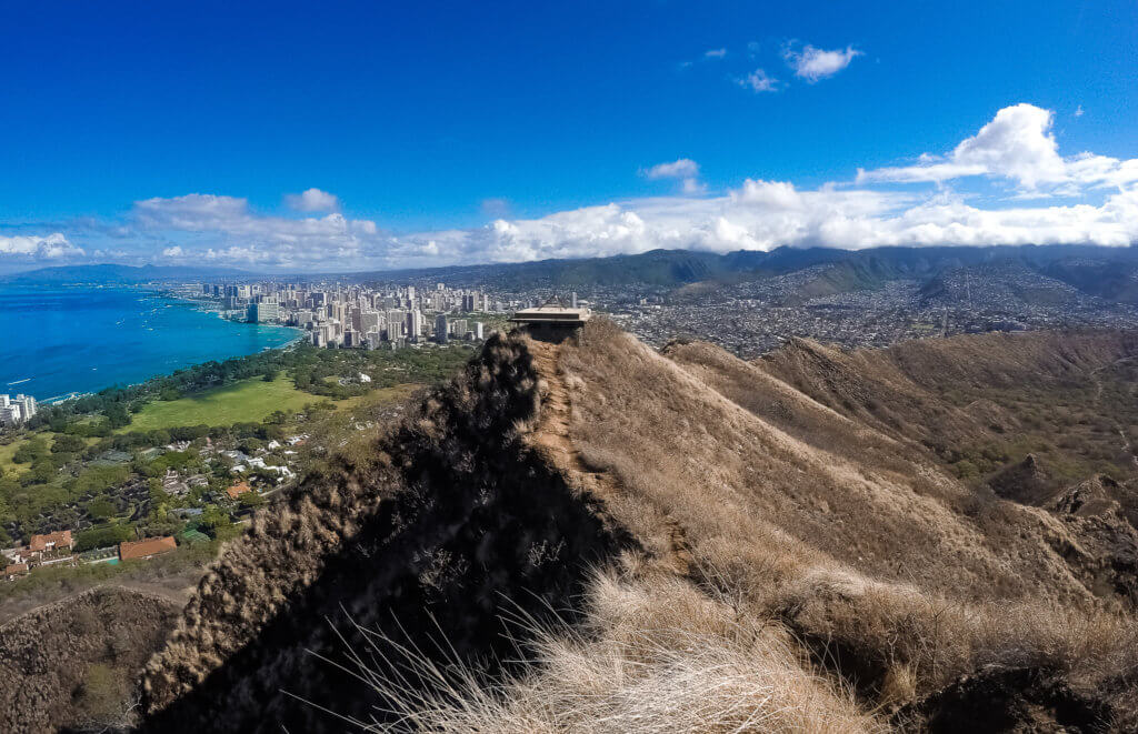 Hiking Diamond Head in O’ahu Hawaii