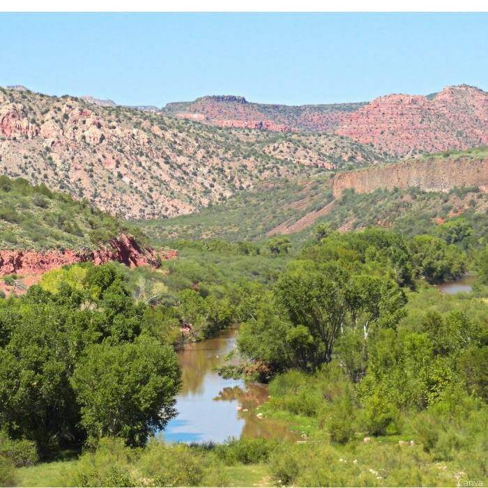 Kayaking near Sedona