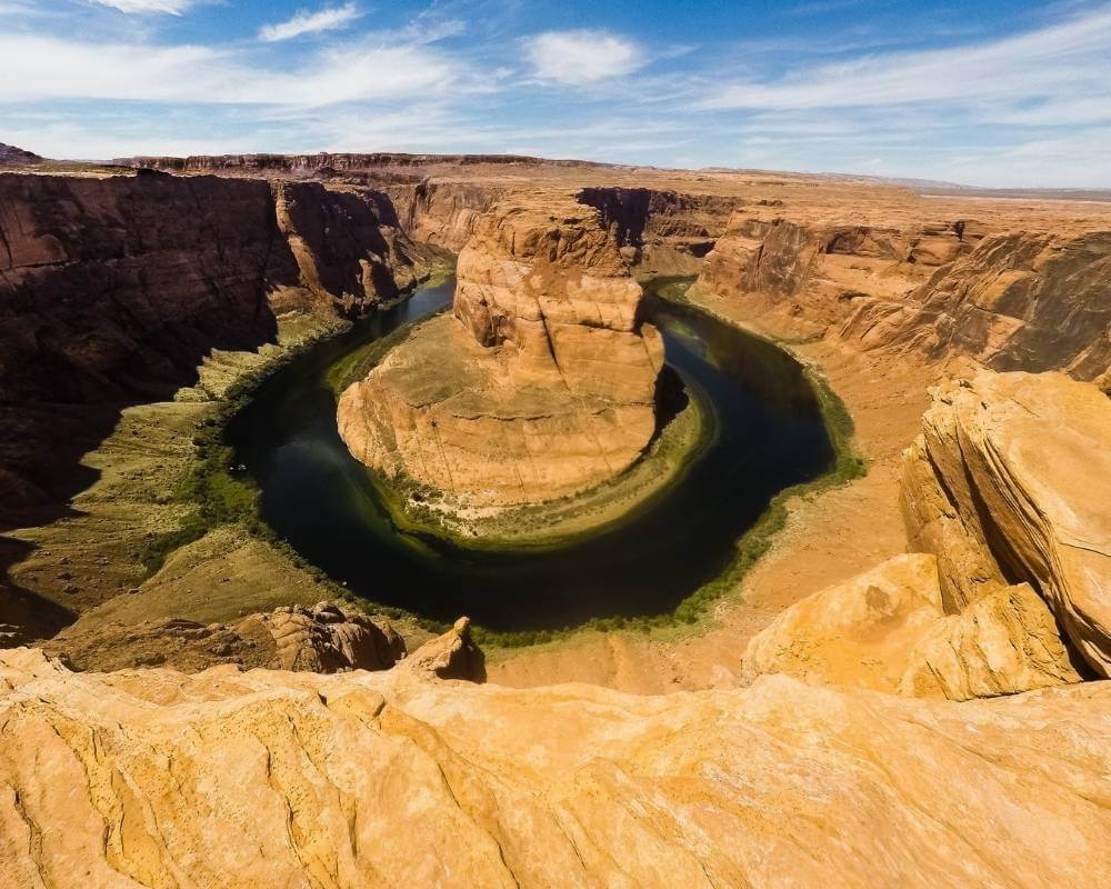 Horse shoe bend as part of Arizona itinerary.
