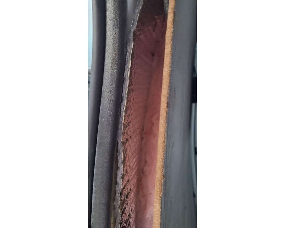 insulation in our Ford Transit Connect Camper Van