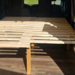 slat pull out bed for camper van