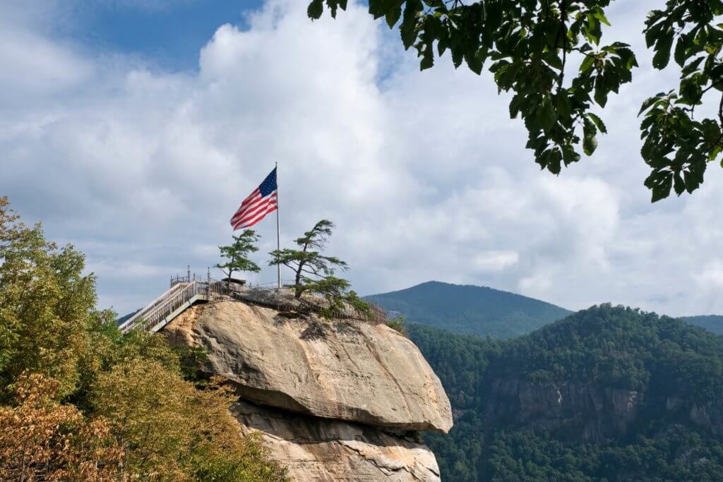 Chimney Rock views