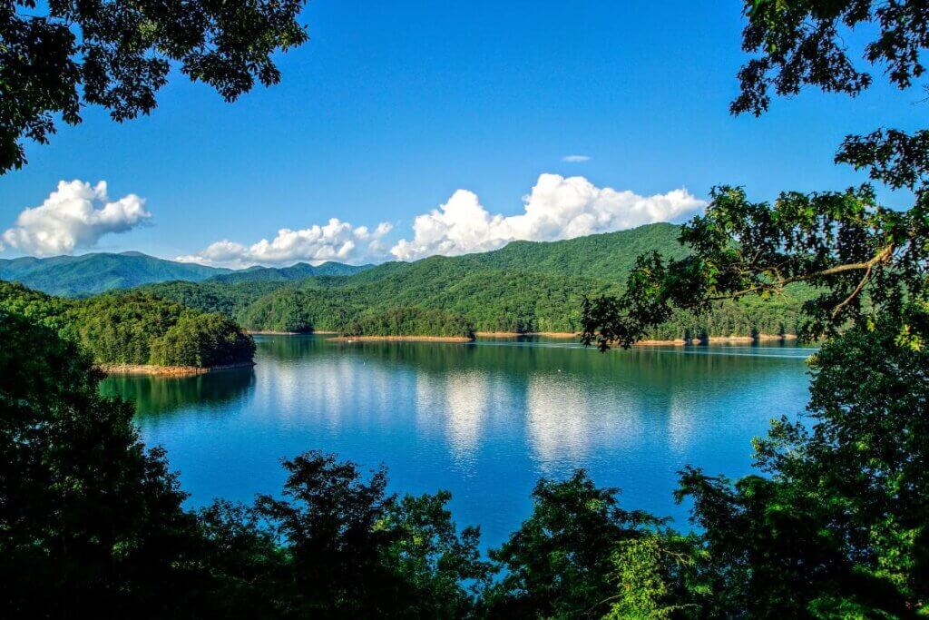 Lake Fontana in North Carolina