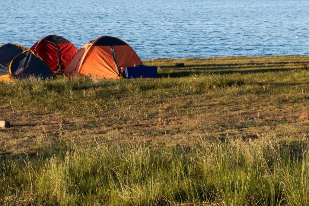 Camping near Belews Lake