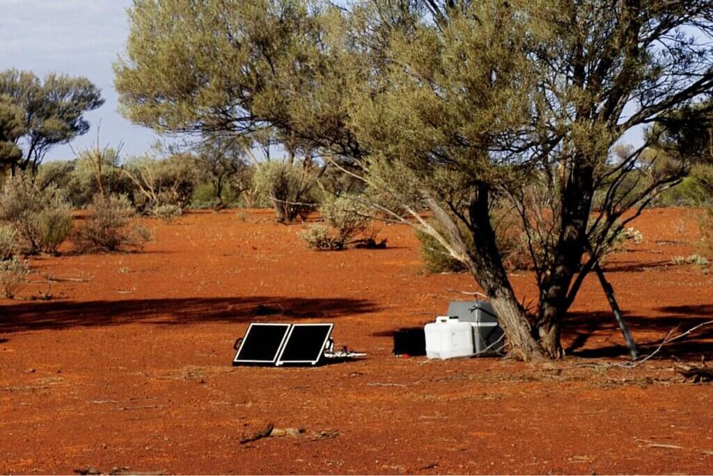 solar powered panel for camper van