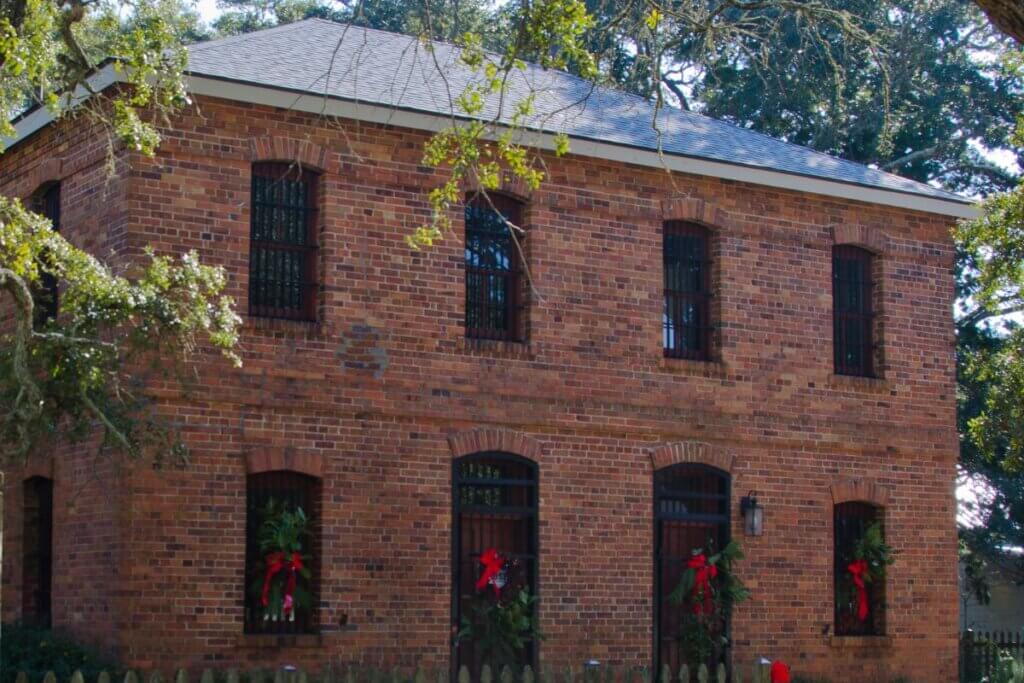 Old Brunswick County Jail at Oak Island