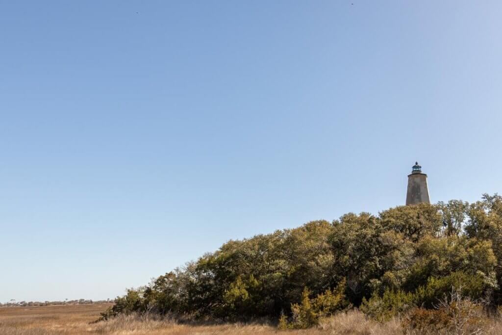 Visiting Old Baldy Lighthouse picture from the brush