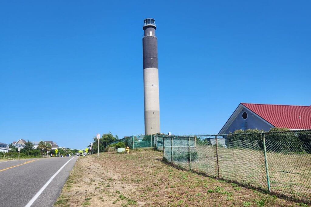 Oak Island Light House in North Carolina